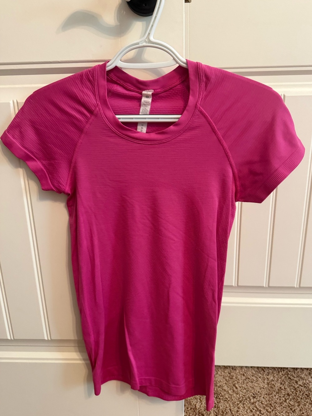 Pink Lululemon Swiftly Tech Shirt